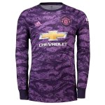 19-20 Manchester United Goalkeeper Purple Long Sleeve Jersey Shirt