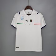 Euro 2020 Champion Italy Away Kit White Winner Badge Version Football Shirt