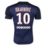 Paris Saint-Germain 2015-16 Home IBRAHIMOVIC #10 Soccer Jersey PSG