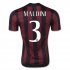 AC Milan 2015-16 MALDINI #3 Home Soccer Jersey