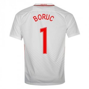 Poland Home 2016 Boruc 1 Soccer Jersey Shirt