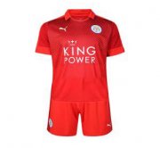 Kids Discount Leicester City football shirt Away 2016/17 Soccer Kit(Shirt+Shorts)