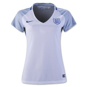 England Home 2016 Euro Women\'s Soccer Jersey