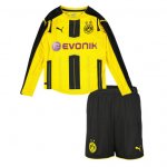 Kids Dortmund LS Home 2016/17 Soccer Kit(Shirt+Shorts)