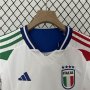 Kids Italy UEFA Euro 2024 Away Football Kit (Shirt+Shorts)