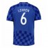 Croatia Away 2016 Lovren 6 Soccer Jersey Shirt