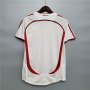 06-07 AC Milan White Retro Football Shirt Soccer Jersey