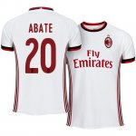 AC Milan Away 2017/18 Ignazio Abate #20 Soccer Jersey Shirt