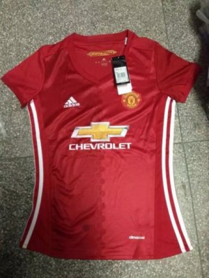 Manchester United Home 2016-17 Women\'s Soccer Jersey Shirt
