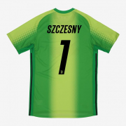 2019-20 JUVENTUS PALACE SZCZESNY #1 GREEN GOALKEEPER SOCCER JERSEY SHIRT