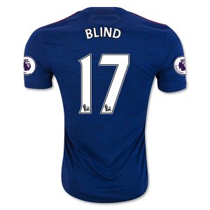 Manchester UnitedD Away 2016-17 BLIN 17 Soccer Jersey Shirt