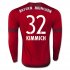 Bayern Munich LS Home 2015-16 KIMMICH #32 Soccer Jersey
