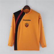 05/06 AS Roma Retro Home Long Sleeve Soccer Jersey Football Shirt