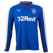 Cheap Rangers Glasgow Football Shirt 2015-16 LS Home Soccer Jersey