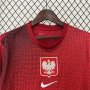 Poland UEFA Euro 2024 Away Soccer Jersey Football Shirt
