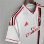 11-12 AC Milan White Retro Football Shirt Soccer Jersey