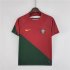 Portugal 2022 World Cup Home Red Soccer Jersey Football Shirt