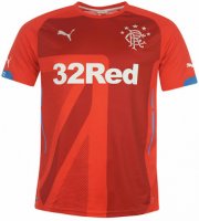 Rangers FC 14/15 Red Third Away Soccer Jersey