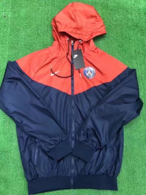 Psg 2017/18 Red&Navy Windbreaker Jacket