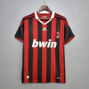 AC Milan 09-10 Retro Football Shirt Jersey