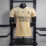 AC Milan 23/24 Yellow Special Edition Soccer Jersey Football Shirt (Player Version)