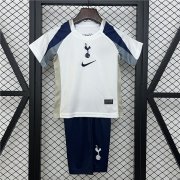 Kids/Youth Tottenham Hotspur 25/26 Home Soccer Kit (Shirt+Shorts)