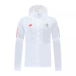 2019-20 PSG White Hoodie Jacket