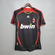 AC Milan 2006 Black Retro Football Shirt Jersey