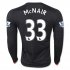 Manchester United LS Third 2015-16 McNAIR #33 Soccer Jersey