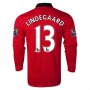 13-14 Manchester United #13 LINDEGAARD Home Long Sleeve Jersey Shirt