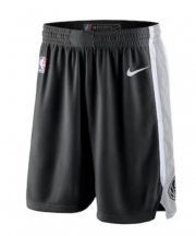 Brooklyn Nets Black Shorts