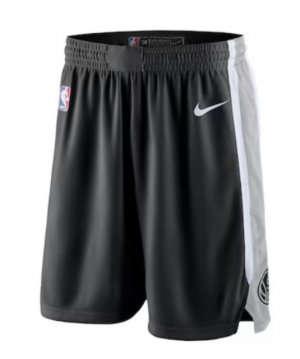 Brooklyn Nets Black Shorts