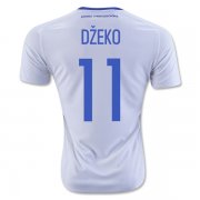 Bosnia and Herzegovina Away 2016 DZEKO #11 Soccer Jersey