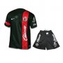 13-14 Club Tijuana Away Black Jersey Kit(Shirt+Short)