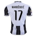 Juventus Home 2016-17 MANDZUKIC 17 Soccer Jersey Shirt