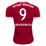 Bayern Munich Home 2017/18 Lewandowski #9 Soccer Jersey Shirt