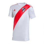 River Plate 2019-20 Home White Soccer Jersey Shirt
