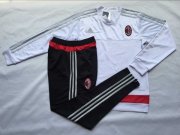 AC Milan 2015-16 White Training Suit With Pants