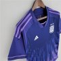 Argentina World Cup 2022 Away Blue Soccer Jersey Football Shirt
