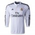 Real Madrid 14/15 Long Sleeve Home Soccer Jersey