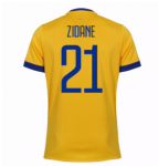 Juventus Away 2017/18 Zidane #21 Soccer Jersey Shirt