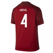 Portugal Home 2016 MIGUEL Soccer Jersey