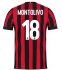 AC Milan Home 2017/18 Montolivo #18 Soccer Jersey Shirt