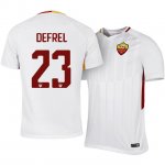 Roma Away 2017/18 Grégoire Defrel #23 Soccer Jersey Shirt