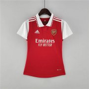 Arsenal 22/23 Home Kit Red Women's Soccer Jersey Football Shirt