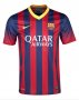 13-14 Barcelona #16 Sergio Home Soccer Jersey Shirt