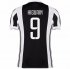 2017-18 Juventus Higuaín #9 Home Soccer Jersey