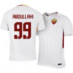 Roma Away 2017/18 Abdullahi Nura #99 Soccer Jersey Shirt