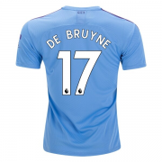 Manchester City Home 2019-20 De Bruyne #17 Soccer Jersey Shirt