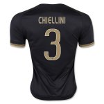 Juventus 2015-16 Third Soccer Jersey CHIELLINI #3
